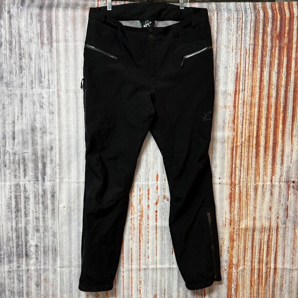 Revolution Race Silence Proshell 3L Pants Mens Size XL (35-36) Black  Manual Mea - Picture 1 of 7